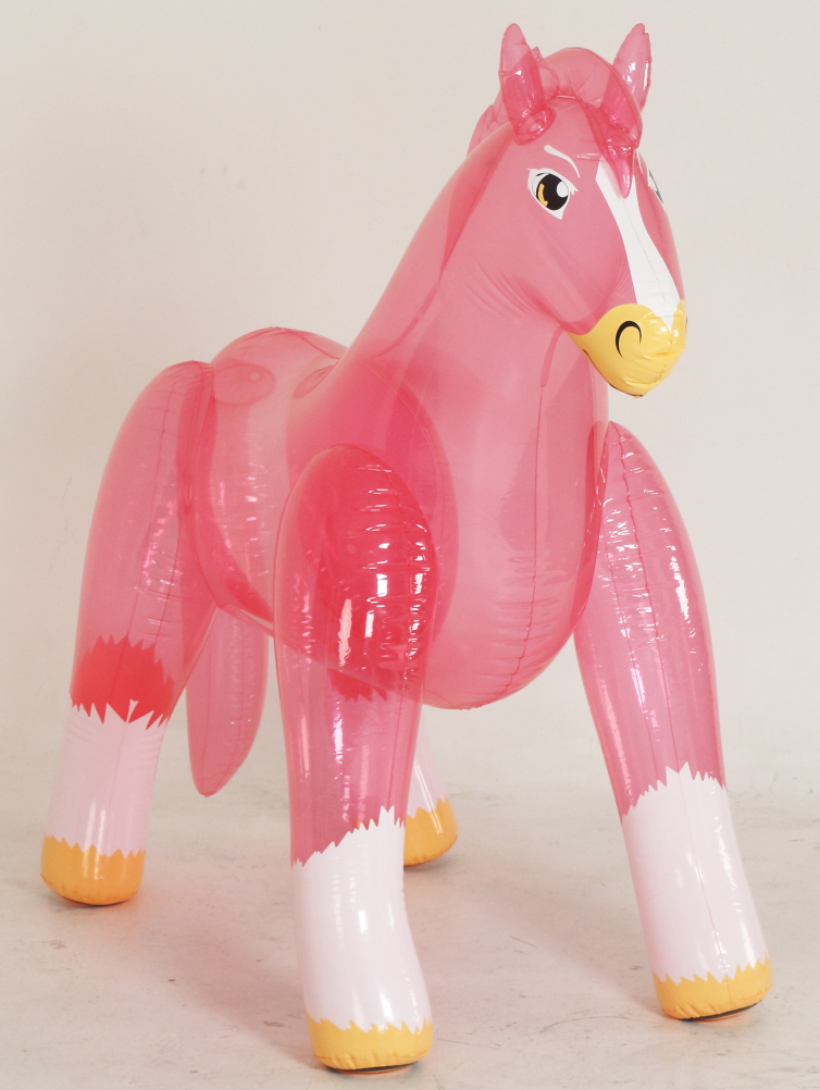 Horse pink transparent_3